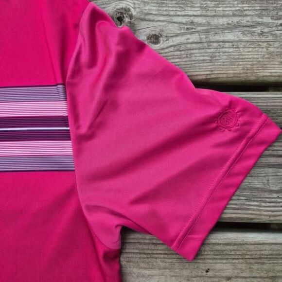 Ben Hogan Men's Performance Pink Golf Polo - Large - Picture 3 of 7
